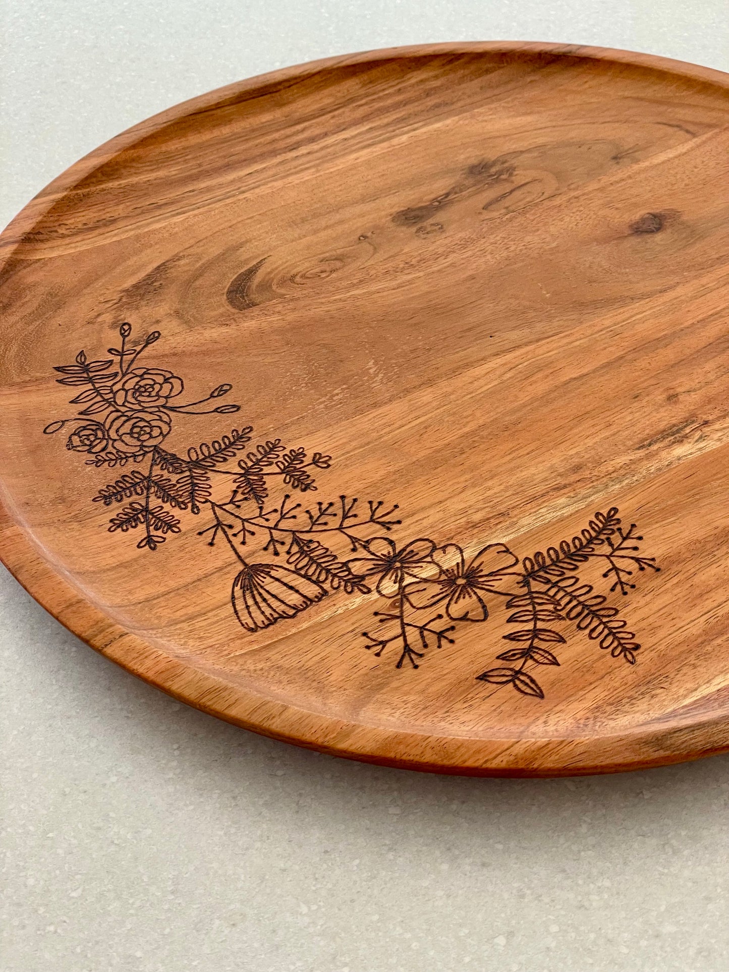 Blossom Round Tray