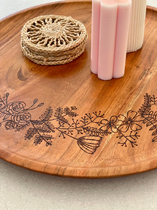 Blossom Round Tray