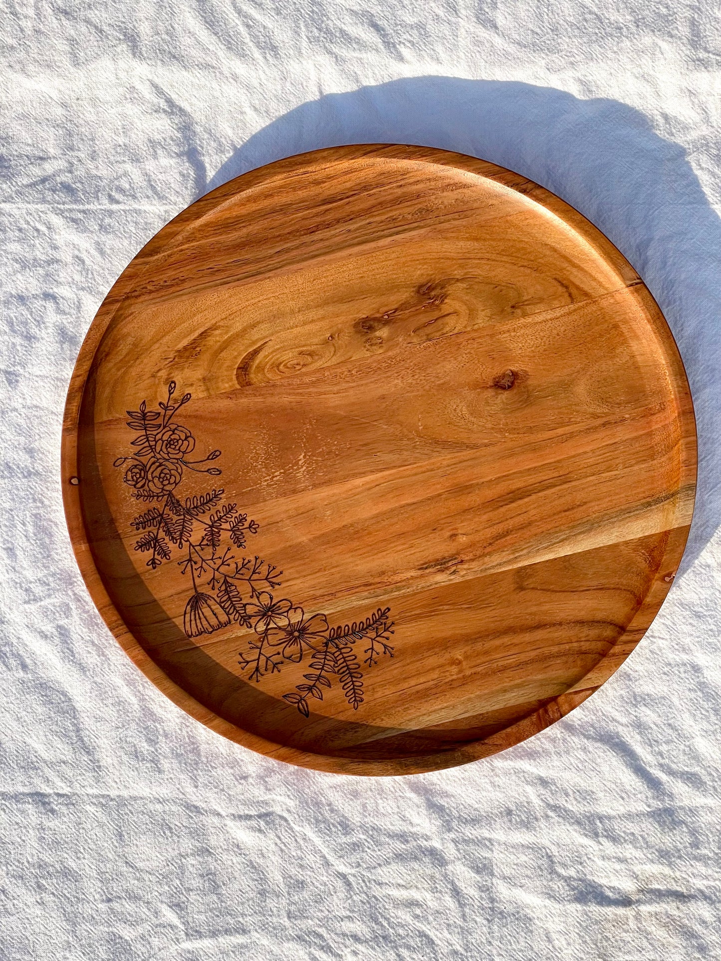 Blossom Round Tray